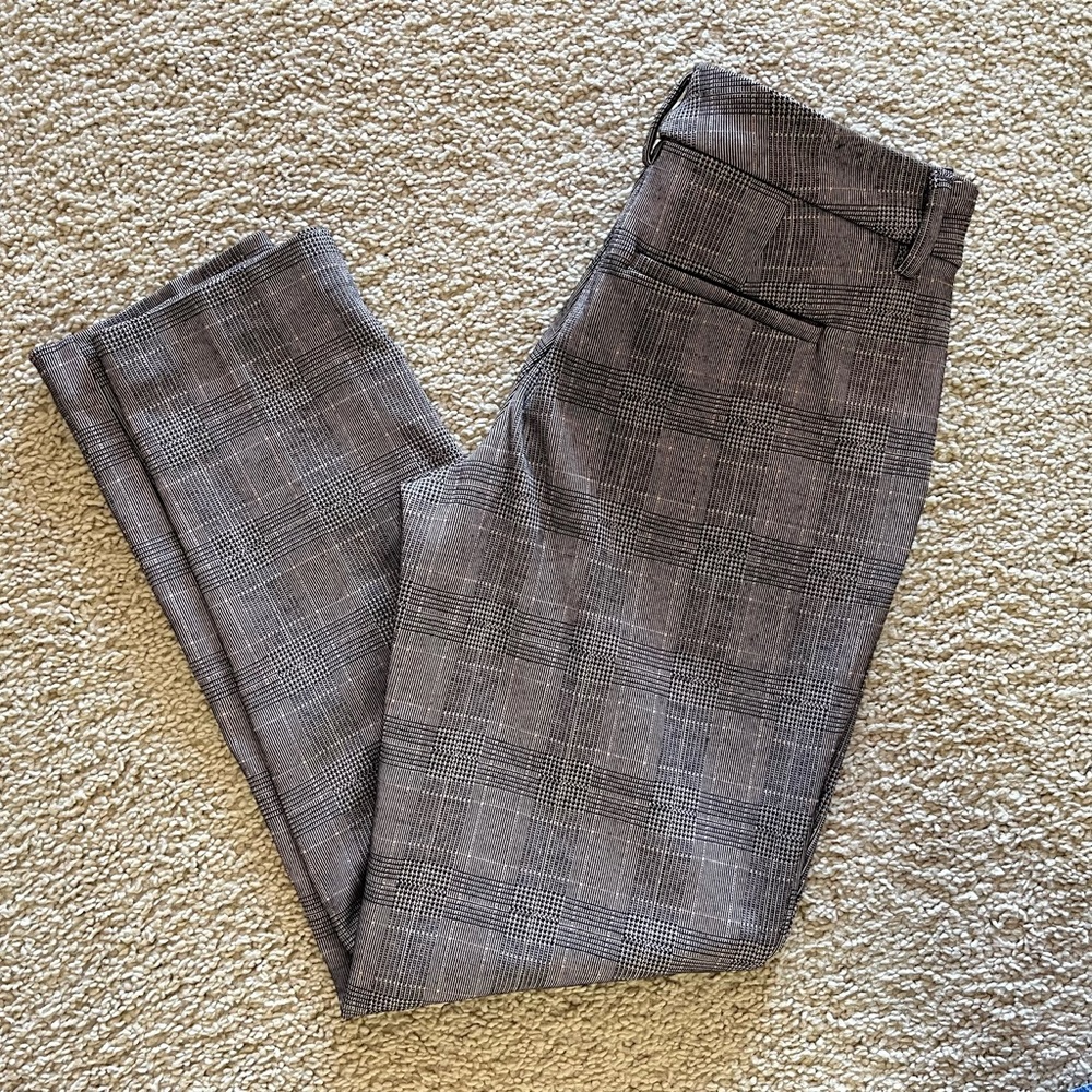 Liverpool Los Angeles Plaid Trousers | Size 2 / 26